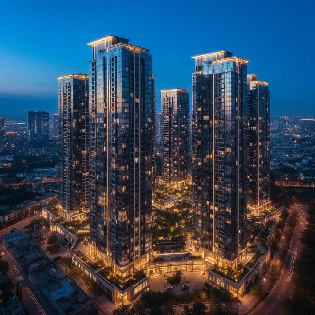 Luxury residential towers